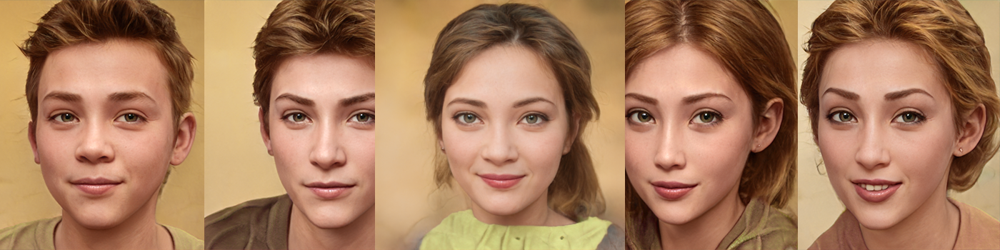 Five Men and Five Women Banner